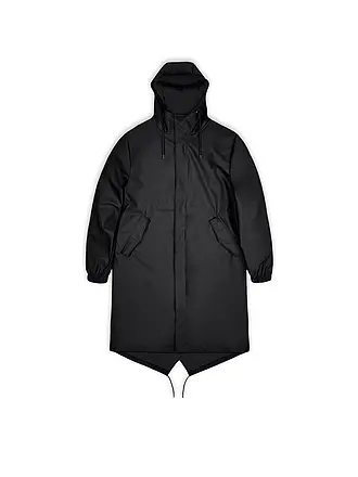 RAINS | Parka - Regenjacke | schwarz